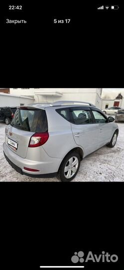 Geely Emgrand X7 2.0 МТ, 2015, 80 508 км