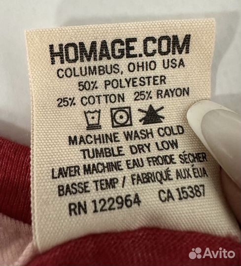 Футболка Homage XL США