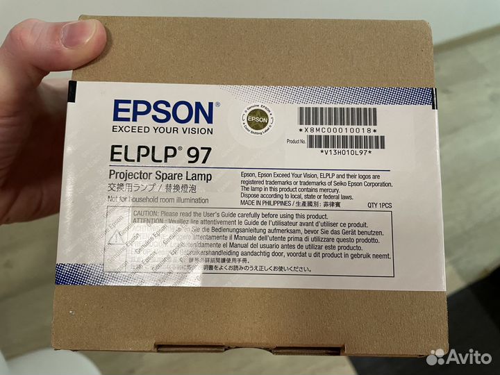 Лампа Epson V13H010L97 elplp97