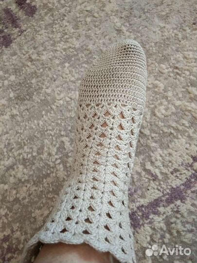 Ажурные носочки