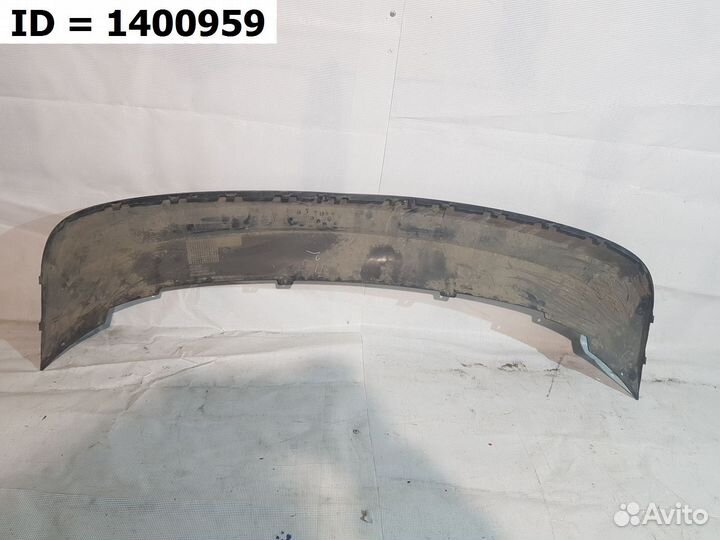 Спойлер заднего бампера Skoda Rapid