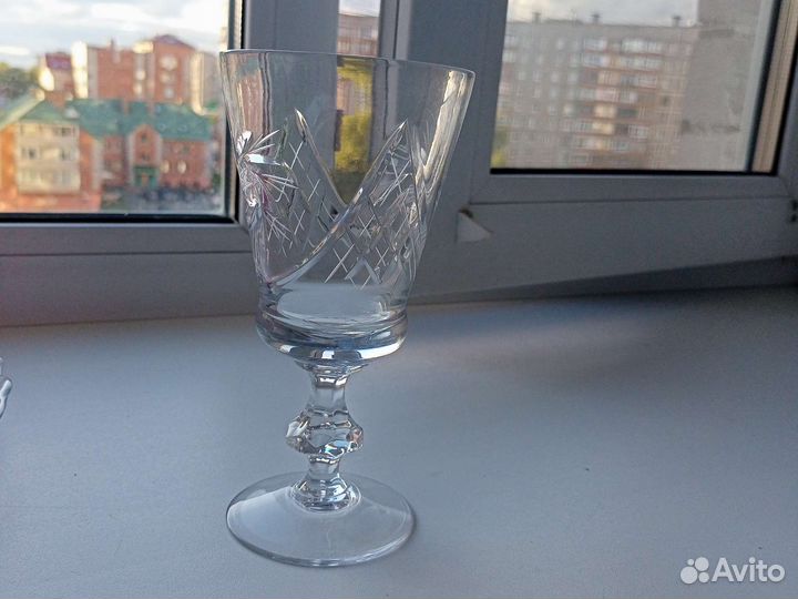 Фужеры хрустальные (6 шт) СССР