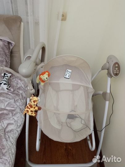 Детские электронные качели