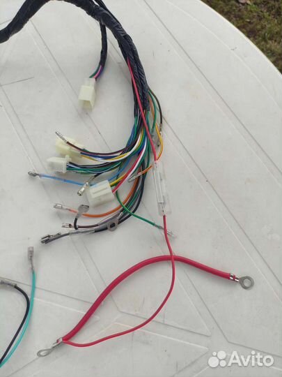 Проводка на мопед альфа