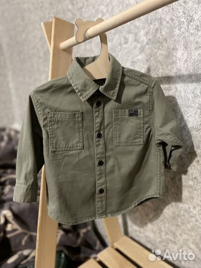 Рубашка детская джинсовая