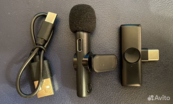 Микрофон петличный type-c