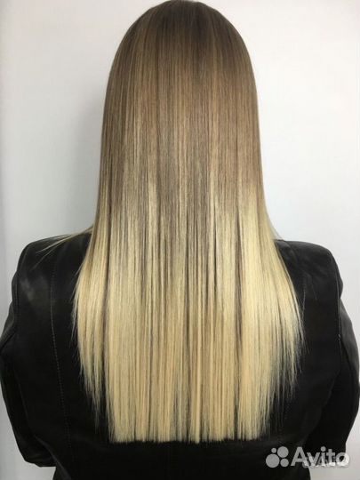 Кератиновое выпрямление Ботокс волос