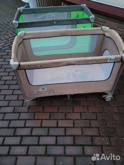 Манеж Babyton зеленый