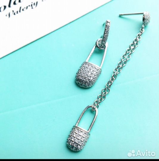Серебряные серьги