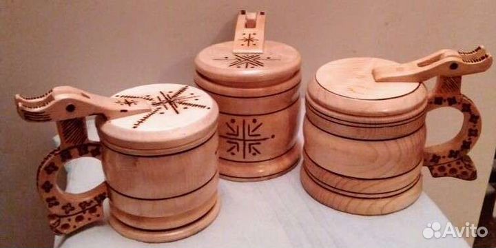 Кружки из липы