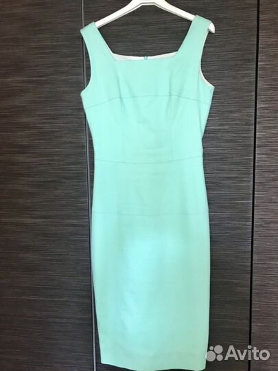 Женское платье, экокожа