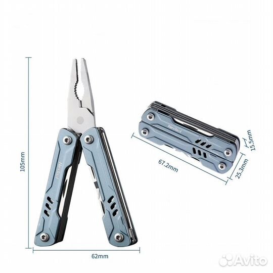 Мультитул NexTool Mini Sailor - Pliers
