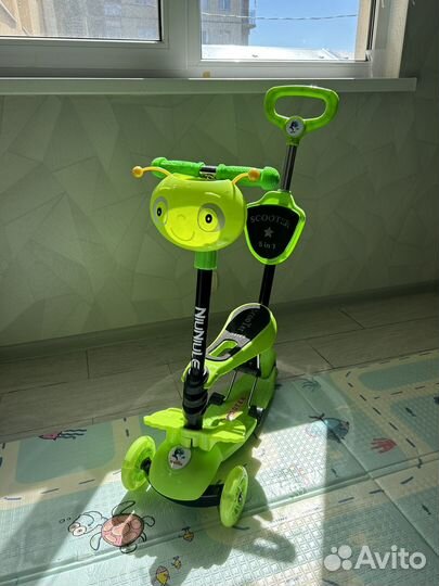 Самокат новый детский 5в1