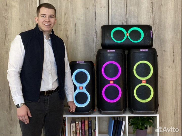 Аренда колонок JBL Partybox 300 и микрофоны