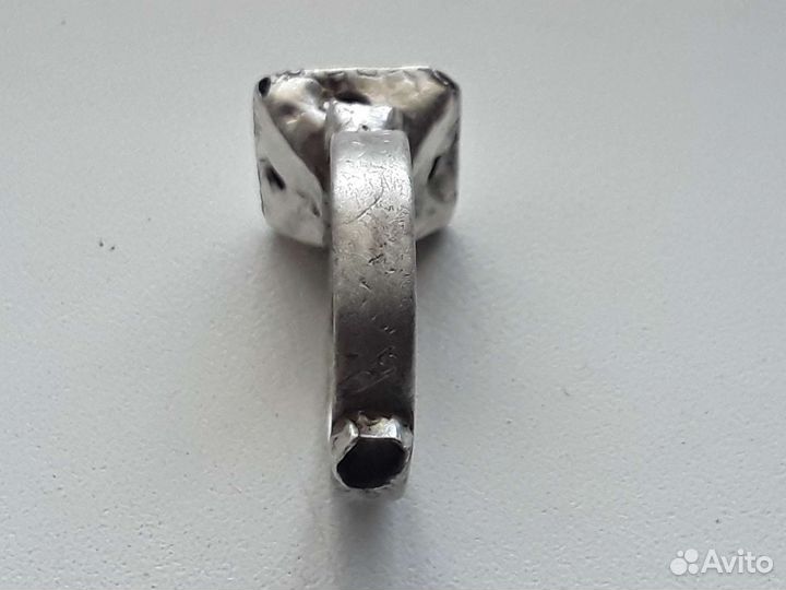 Перстень,серебро,оберег,погремушка,15-17век.редкий