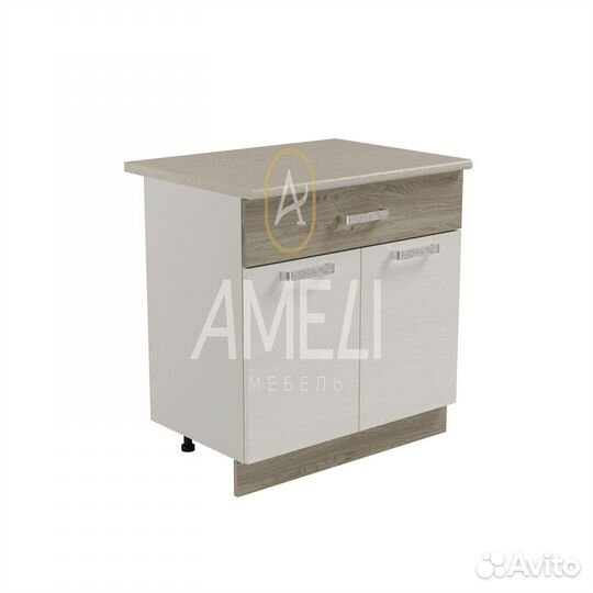 Кухонный модуль стол с ящиком