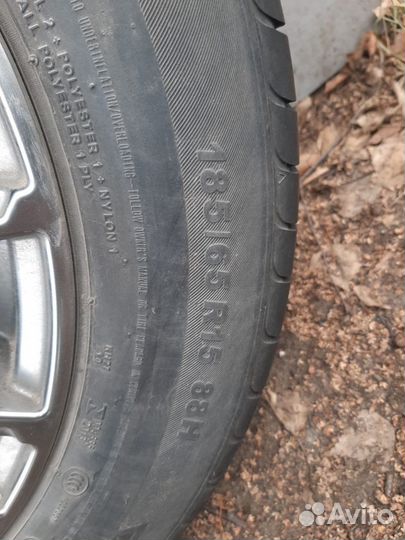 Колеса в сборе r15 летние
