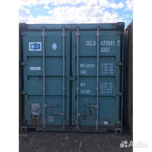 Морской контейнер Dry Cube (40'DV): cclu4720417