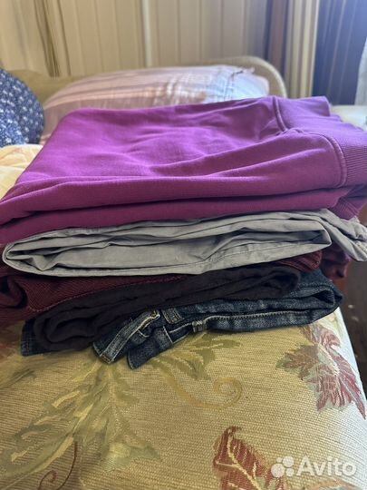 Хлопковые штаны брюки