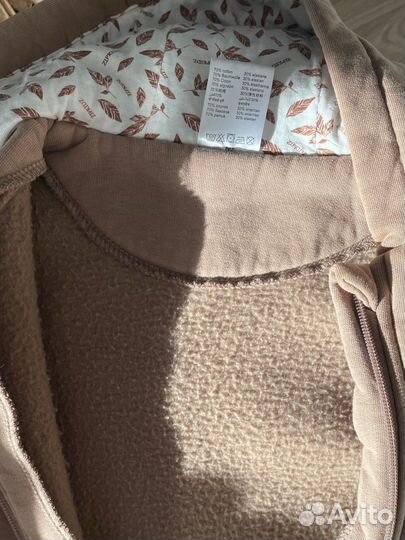 Комбинезон с начесом 74-80 zipkid