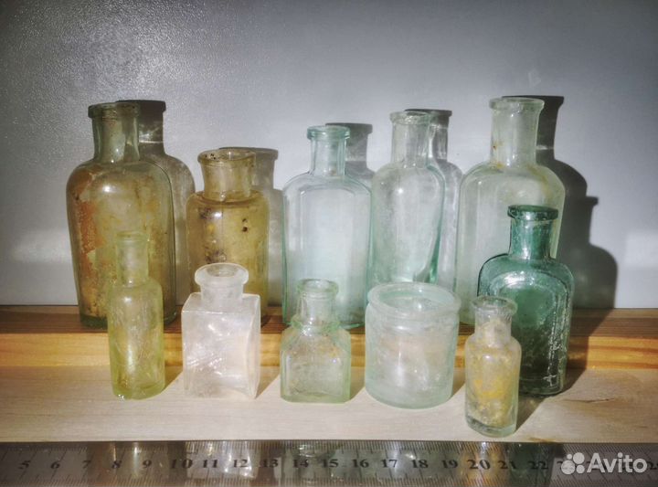 Бутылки старинные (19 век - нач. 20 века) лот 2