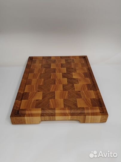 Торцевая разделочная доска из дуба