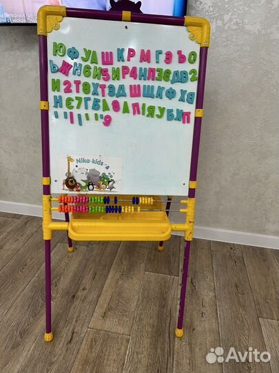 Грифельная и магнитная доска 2 в 1