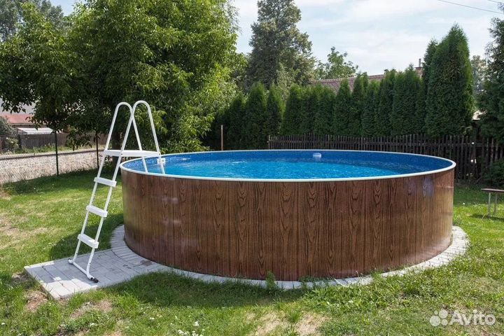 Бассейн каркасный морозоустойчивый Лагуна 3х4,9