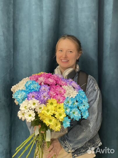 Букет цветы хризантем