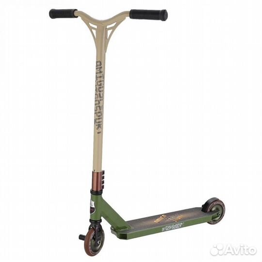 Трюковый самокат Explore stunt deluxe зеленый