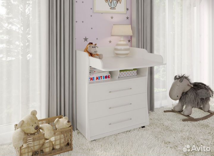 Комод Гуливер пеленальный для детей в наличии
