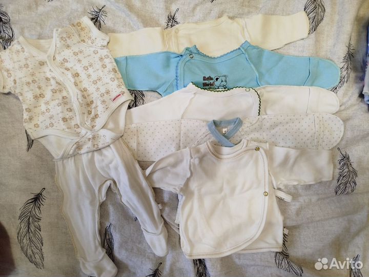 Детские вещи пакетом на мальчика 56размер