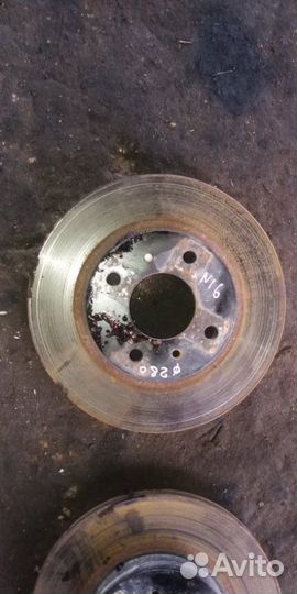 Тормозной диск суппорт Nissan Almera