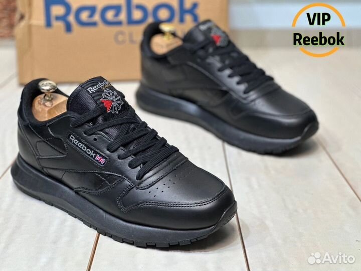 Кроссовки reebok classic черные