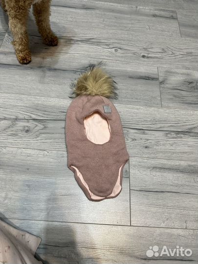 Шапка шлем для девочки