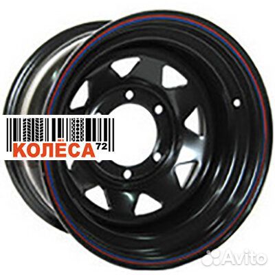 Off Road Wheels УАЗ 7x15 5x139,7 ET0 Dia110 Black