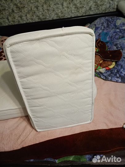 Матрас в детскую кроватку 120 на 60+ 40 на 60