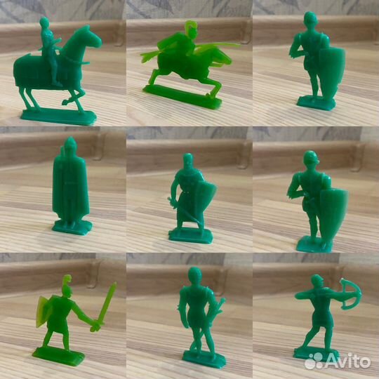 Солдатики модель. Набор рыцарей-крестоносцев