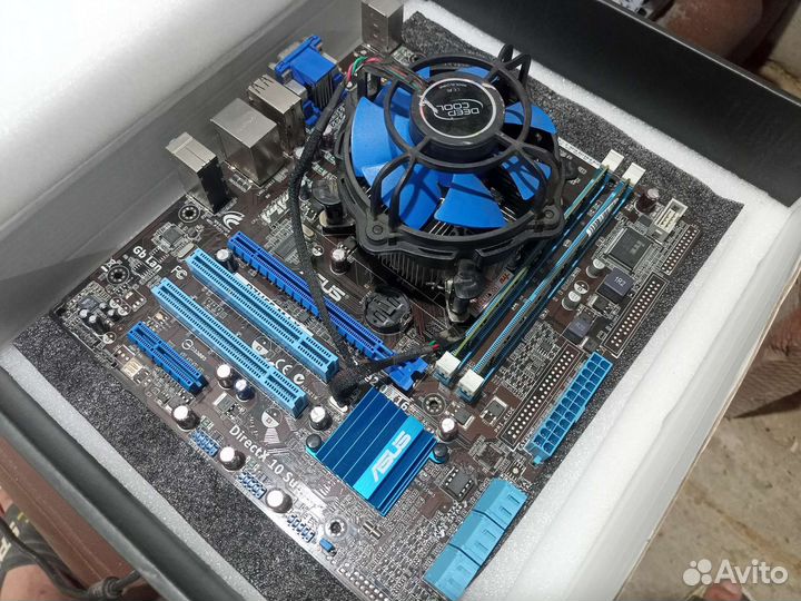 Материнская плата asus P7H55-M LX сокет 1156 DDR3