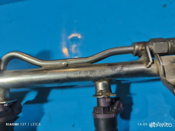 Рейка топливная Mercedes W203