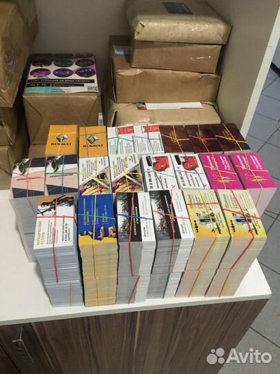 Визитки 1000 шт