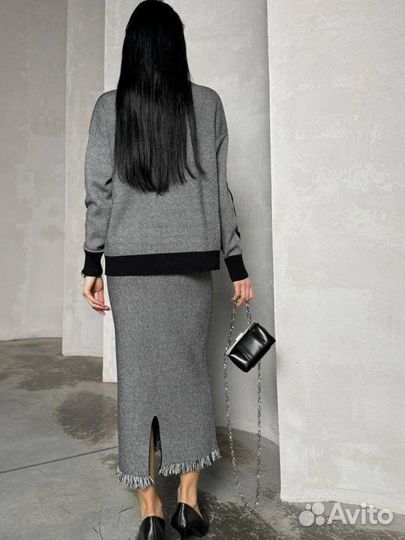 Костюм с юбкой max mara