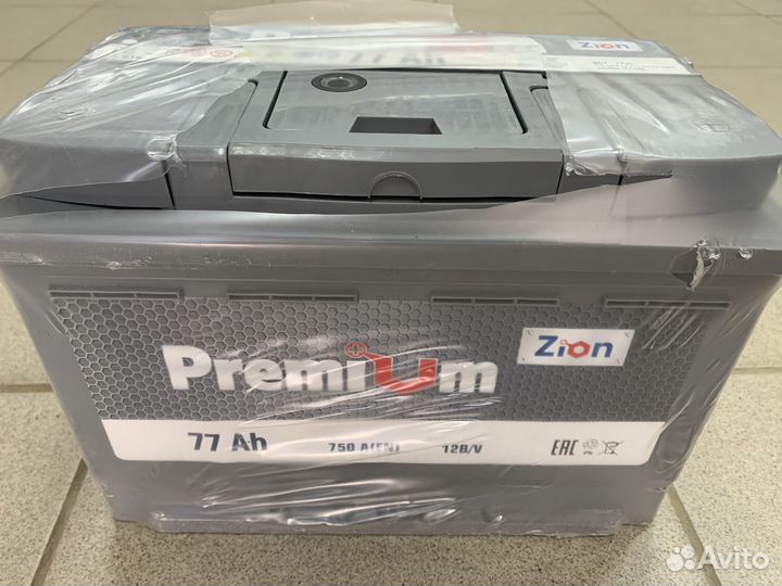 Аккумулятор Zion Premium 77 Ач, обратный