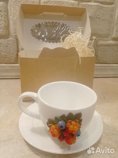 Чашка с блюдцем