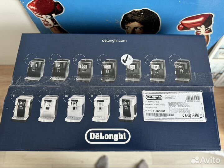 Кофемашина автоматическая DeLonghi ecam 22.110.B