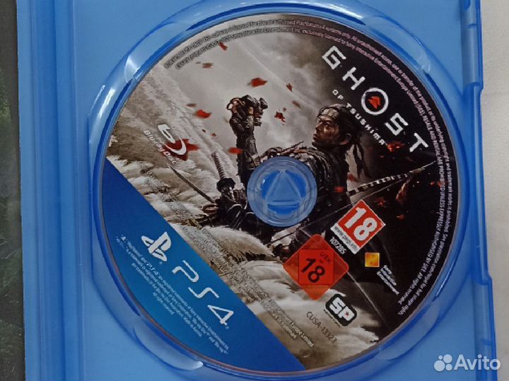 Ghost of tsushima ps4 диск