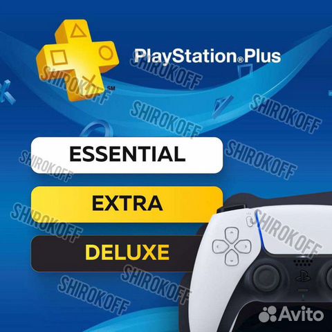 Подписка Ps Plus на Sony Playstation 4,5