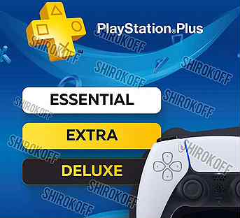 Подписка Ps Plus на Sony Playstation 4,5