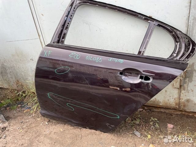 Дверь задняя левая Jaguar XF 2007 Ягуар