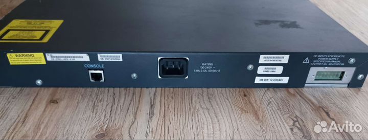Cisco Catalyst WS-C3560-48PS-S POE